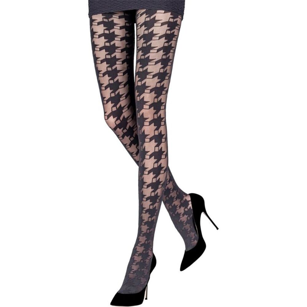 Emilio Cavallini 3D Pied De Poulet Tights